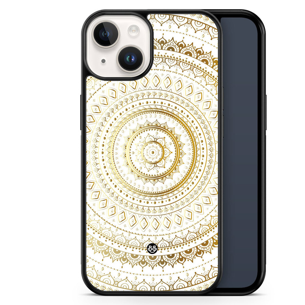 iPhone 14 Case - Gold Mandala
