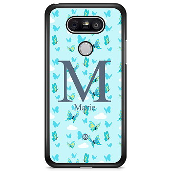 LG G5 Case Custom - AWAKEN - Butterfly Blue