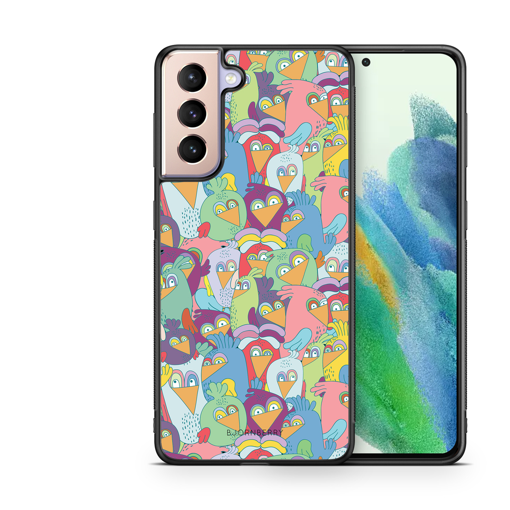 Samsung Galaxy S21 FE 5G Case - Cartoon Birds