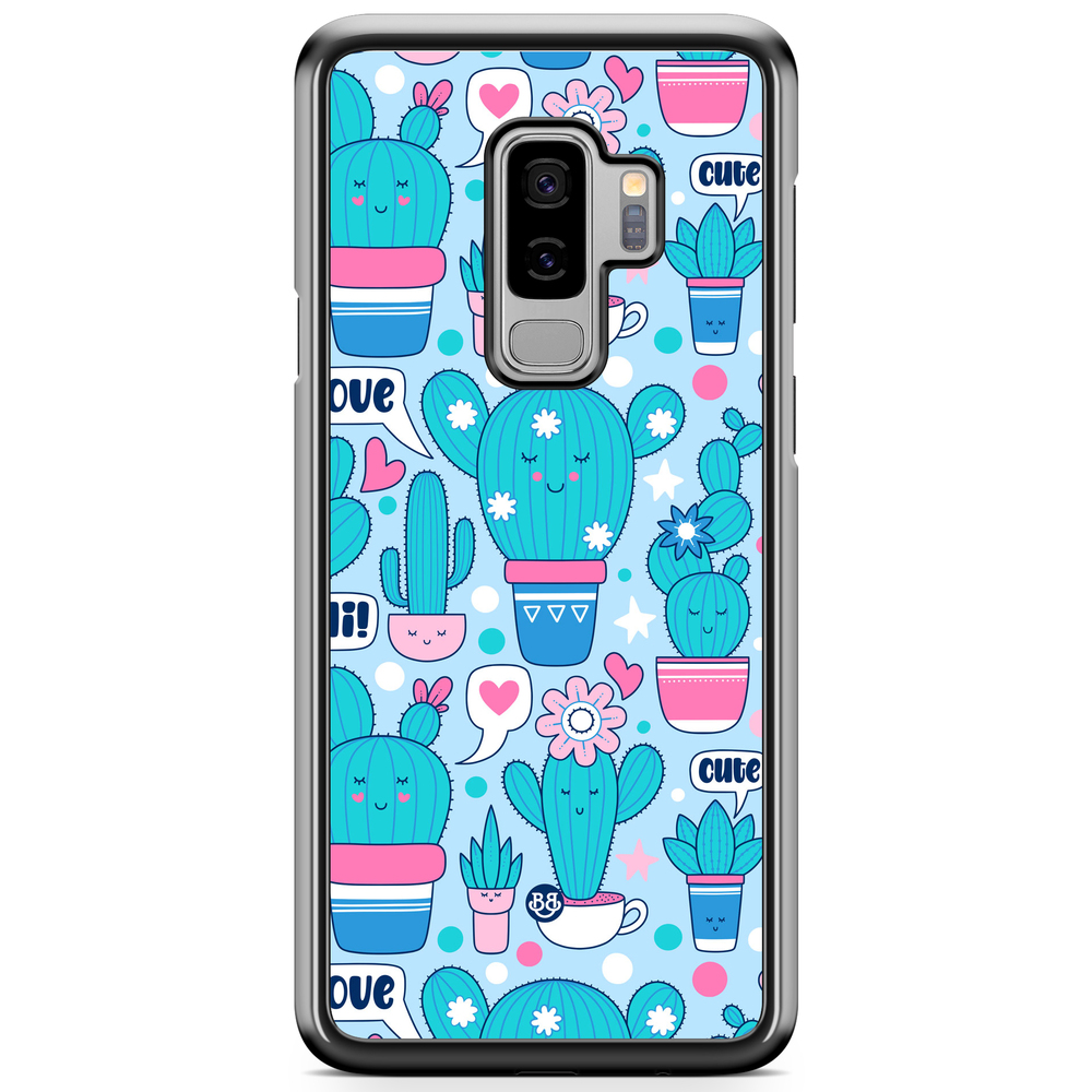 Samsung Galaxy S9 Plus Skal - Söta Kaktusar