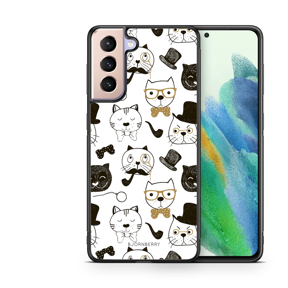 Samsung Galaxy S21 FE 5G Case - Cartoon Cats