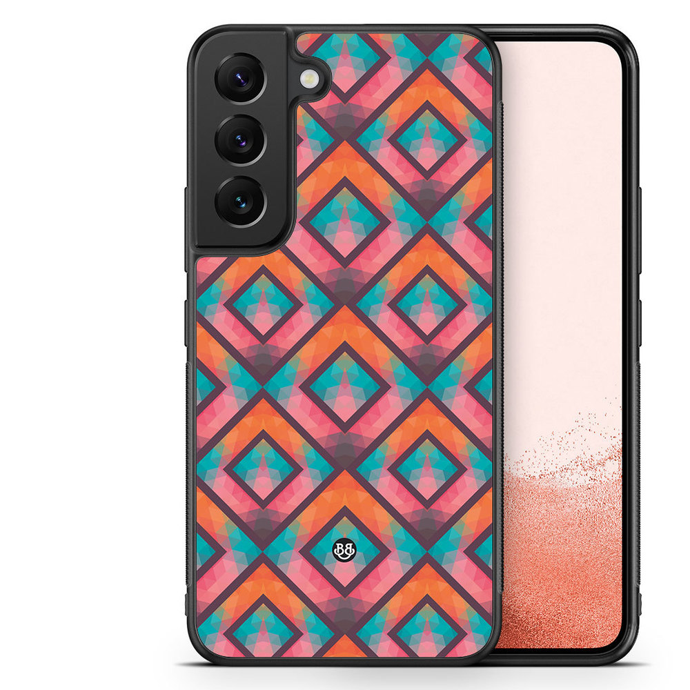 Samsung Galaxy S22 Plus 5G Case - Retro Squares