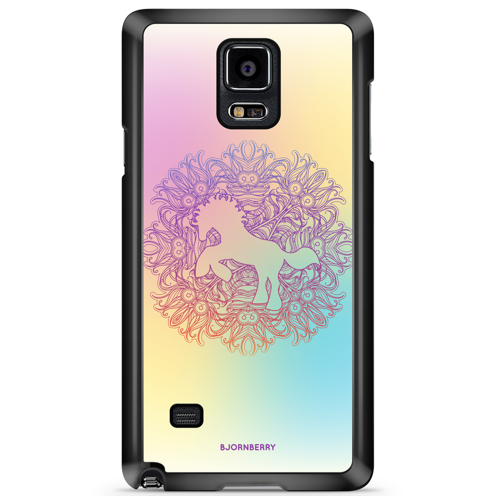 Samsung Galaxy Note 4 Case - Rainbow Unicorn