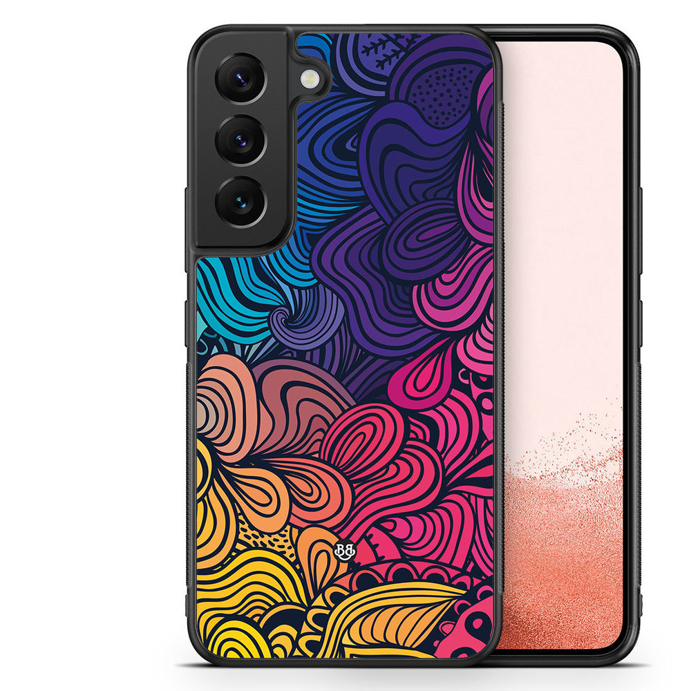 Samsung Galaxy S22 Plus 5G Case - Retro Flowers