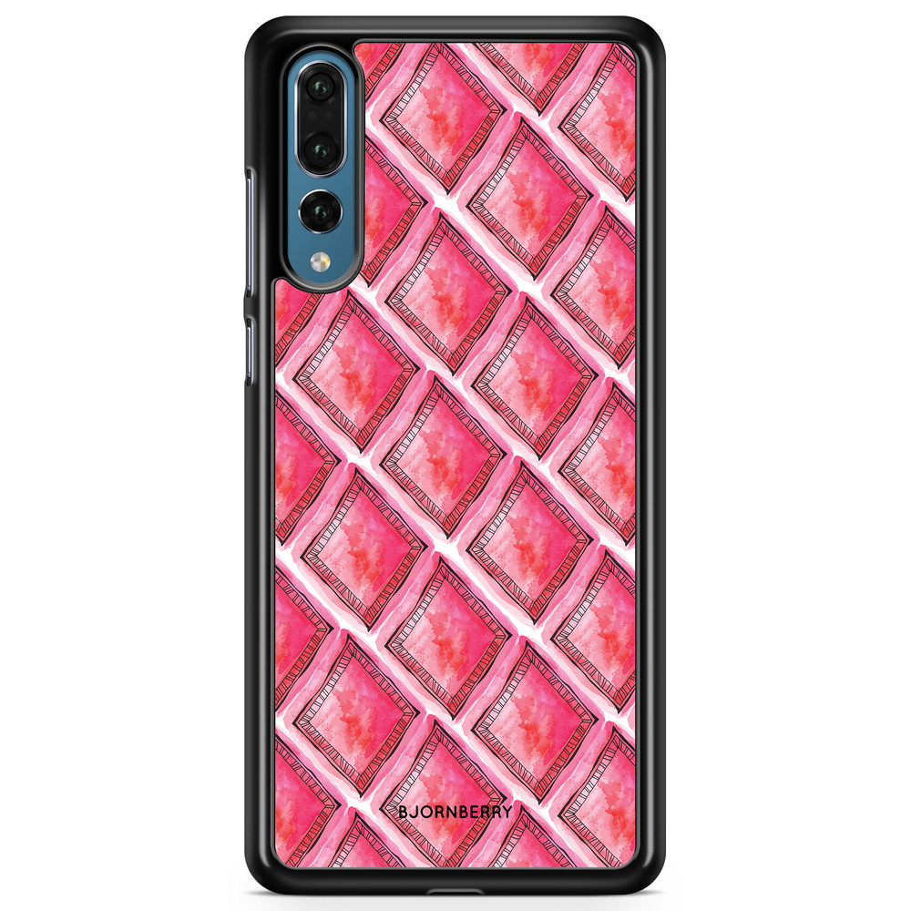 Huawei P20 Pro Case - Red Rhombus