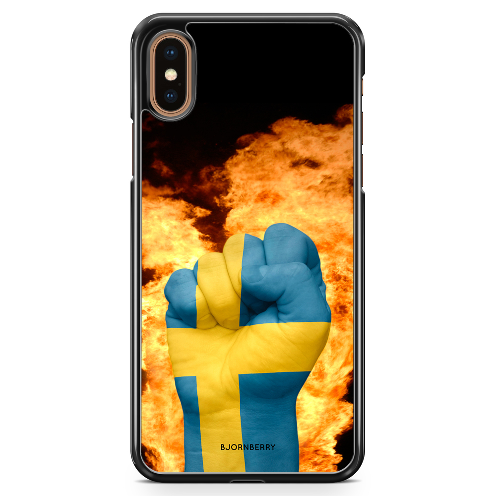 iPhone XS Max Case - Sweden Hand