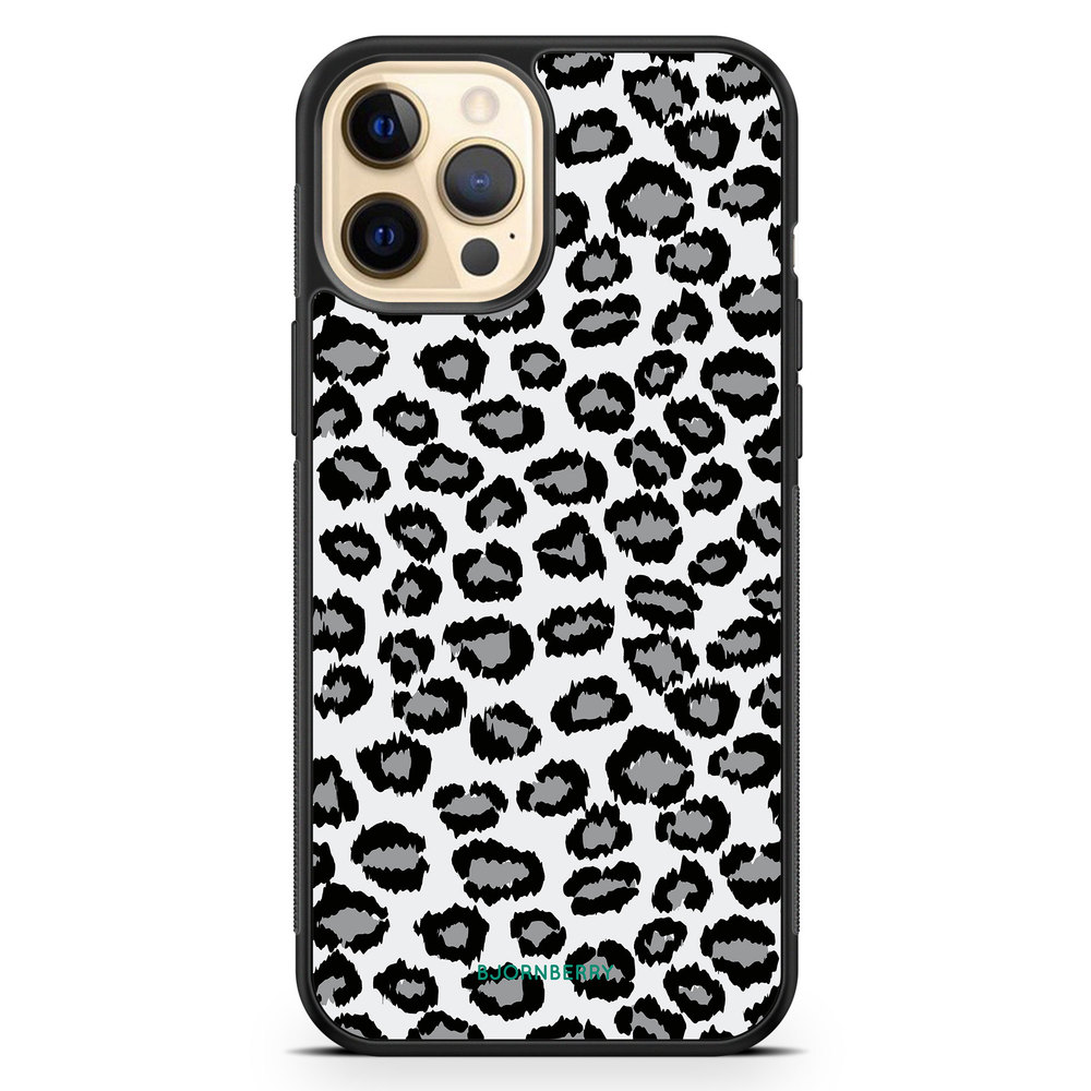 iPhone 12 Pro Max Case - Gray Leopard