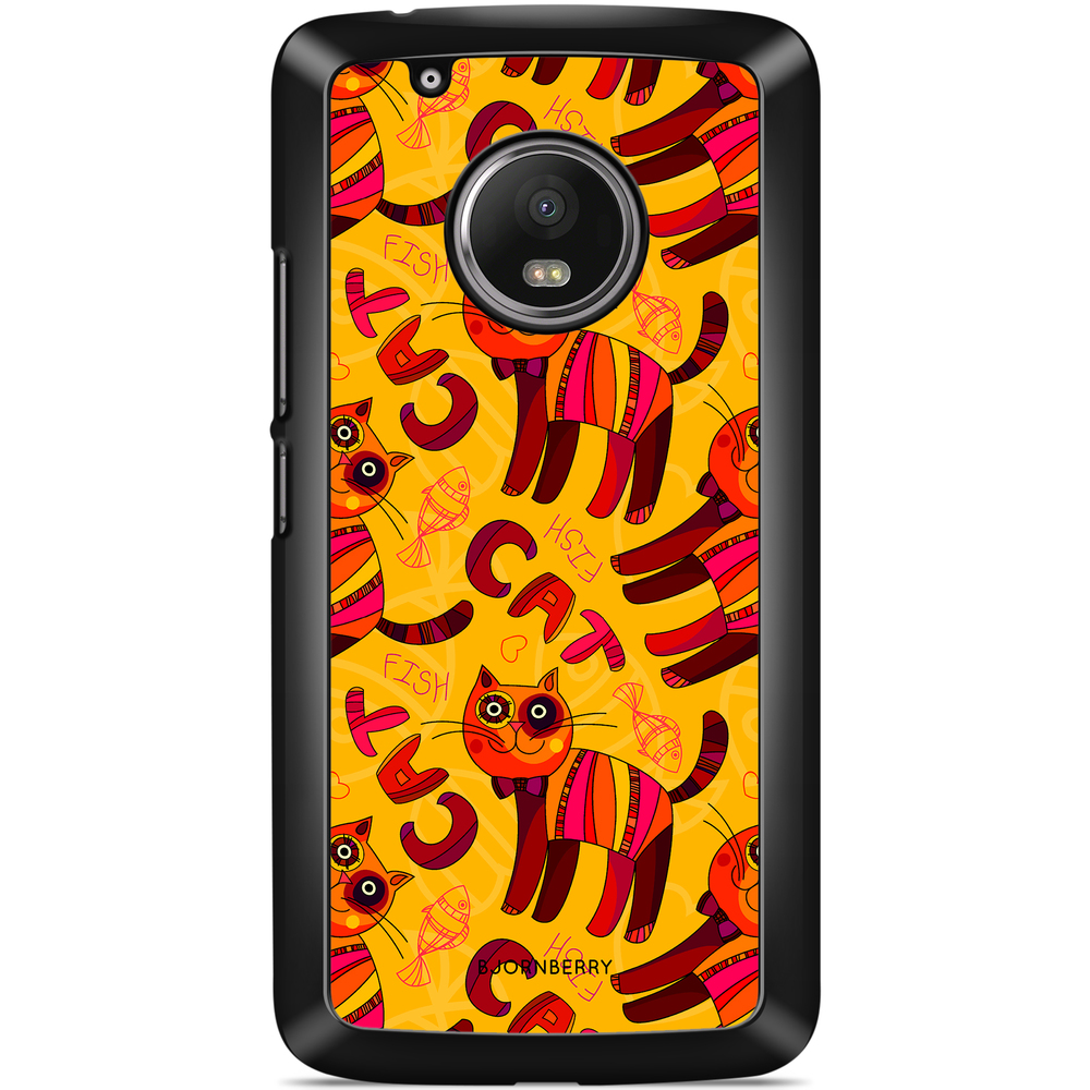 Moto G5 Plus Case - Cat & Fish