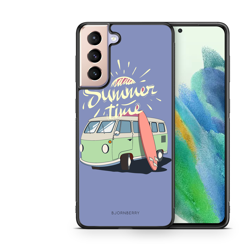 Samsung Galaxy S21 FE 5G Case - Summer Van (Blue)