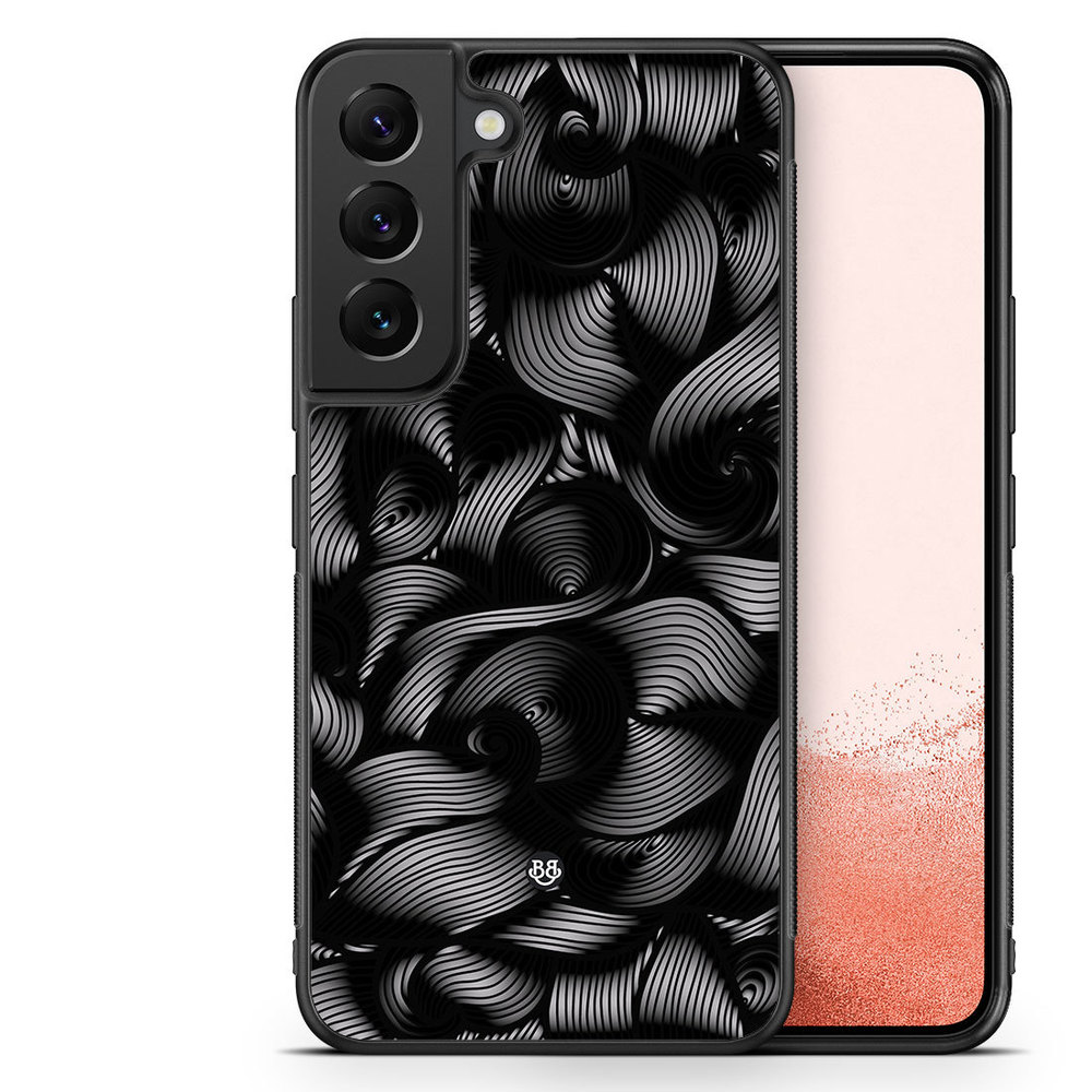 Samsung Galaxy S22 Plus 5G Case - Black Waves