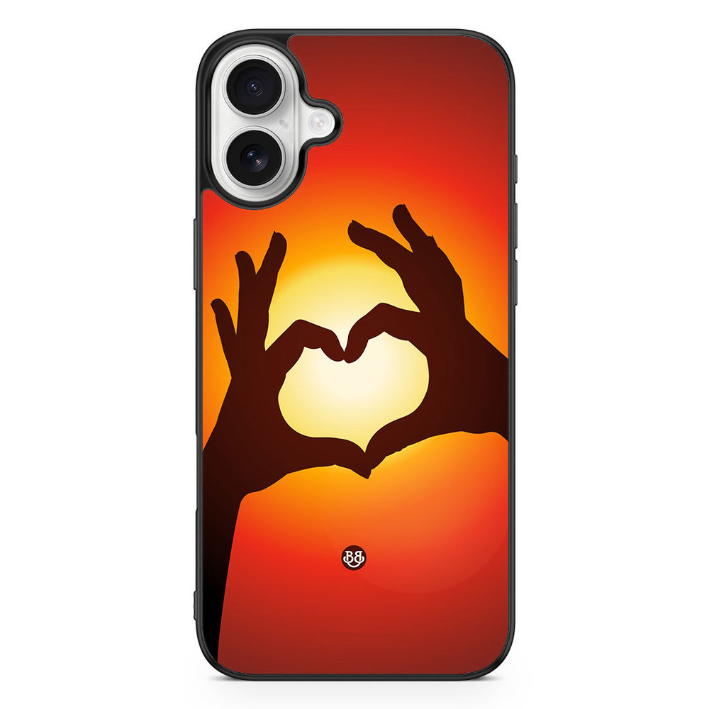 iPhone 16 Plus Case - Hands Heart