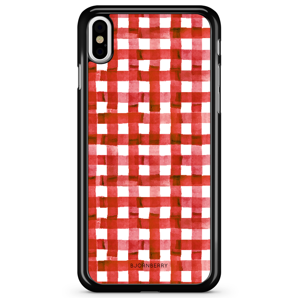 iPhone X / XS Case - Red Stripes