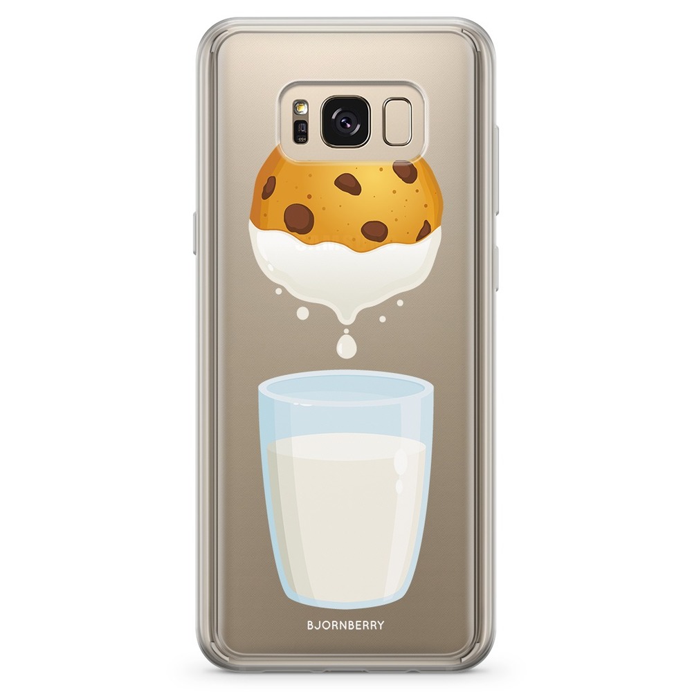 Samsung Galaxy S8 Fashion Case - Milk and Cookies