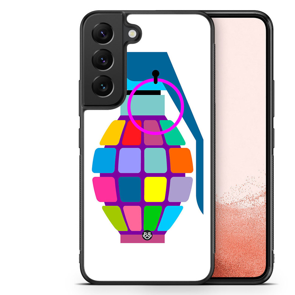 Samsung Galaxy S22 Plus 5G Case - Color hand grenade