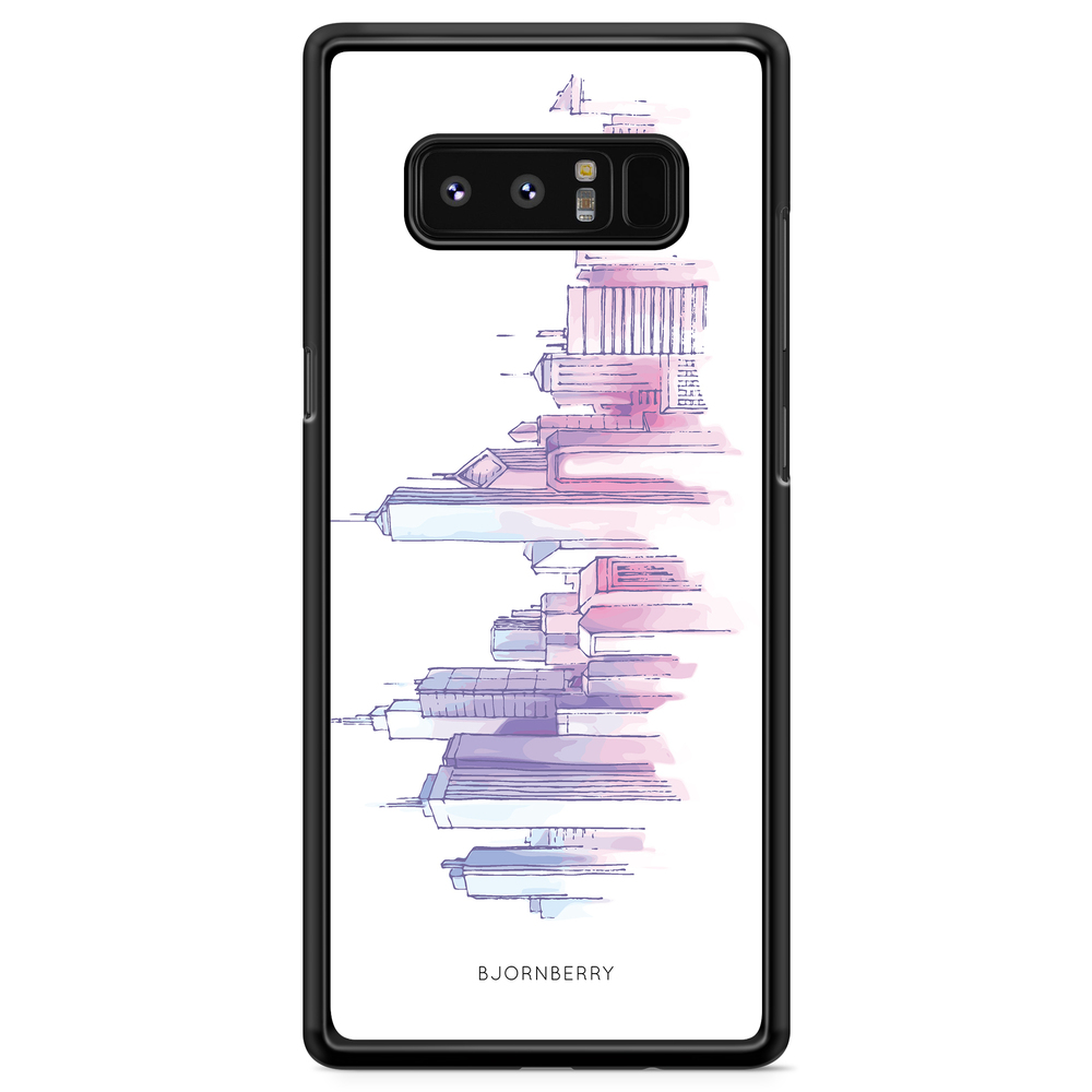 Samsung Galaxy Note 8 Case - Watercolor Skyline