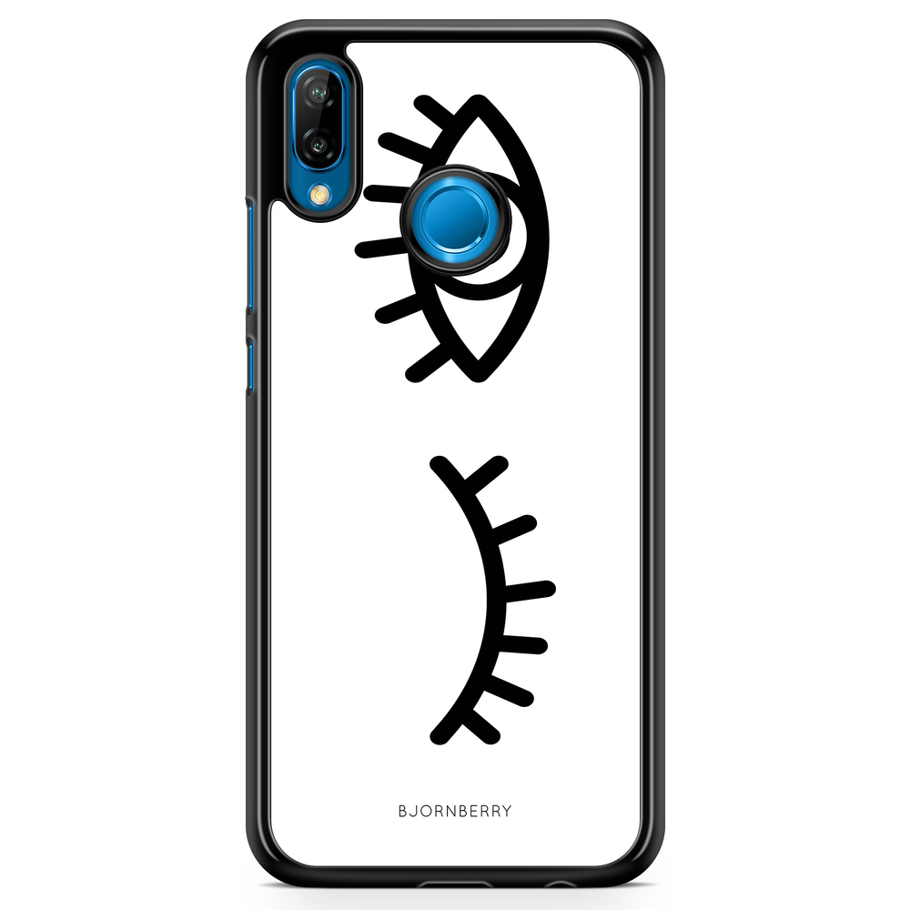 Huawei P20 Lite Case - Black Eyes