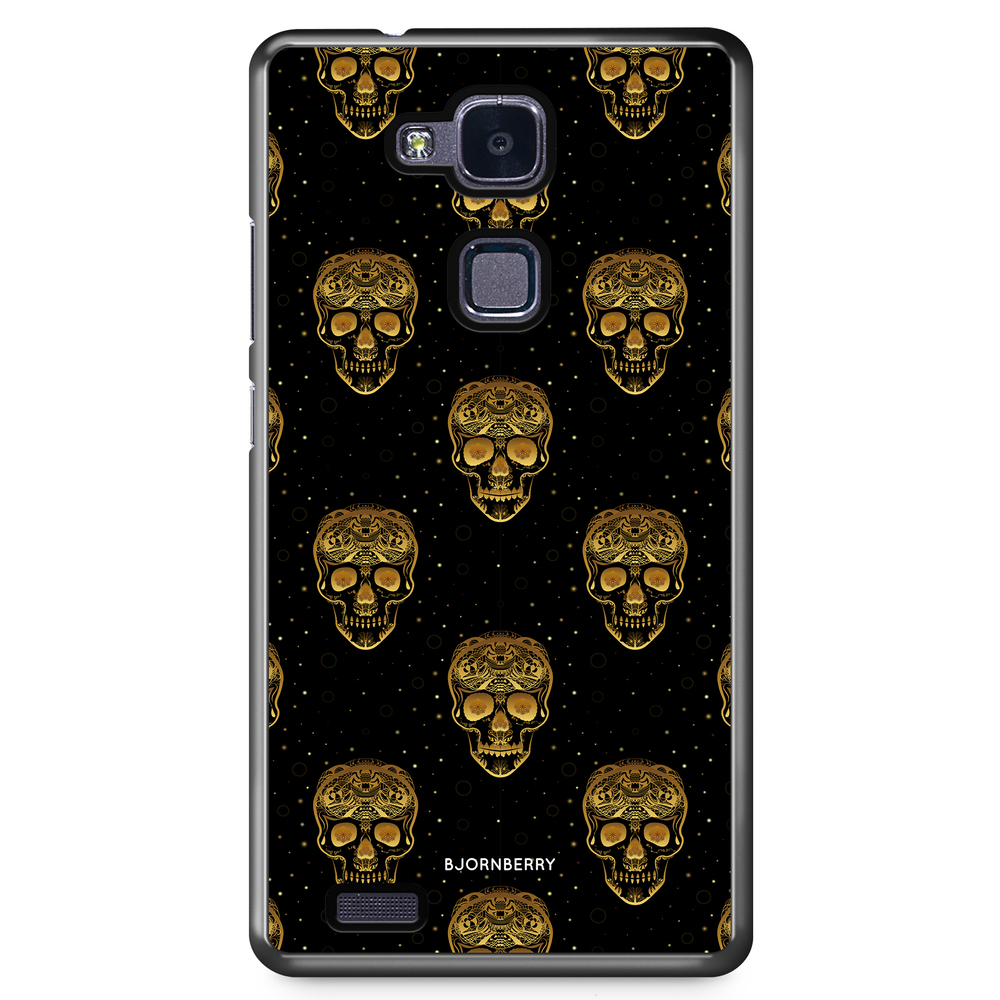 Huawei Honor 5X Case - Gold Skulls