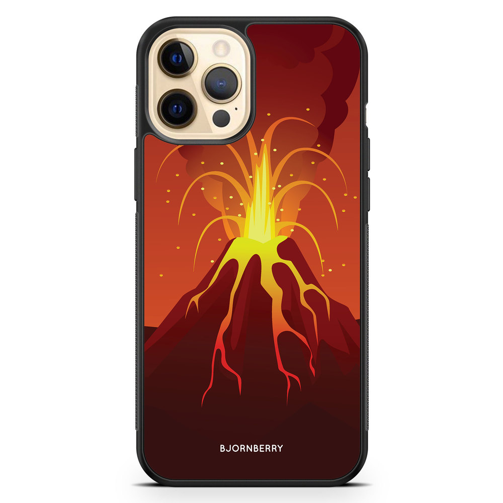 iPhone 12 Pro Max Case - Cartoon Vulcano