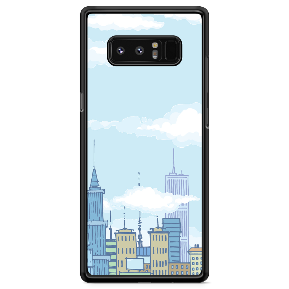 Samsung Galaxy Note 8 Case - Cartoon Skyline