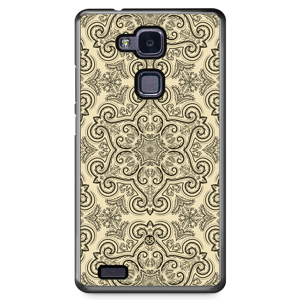 Huawei Honor 5X Case - Beige Retro Pattern