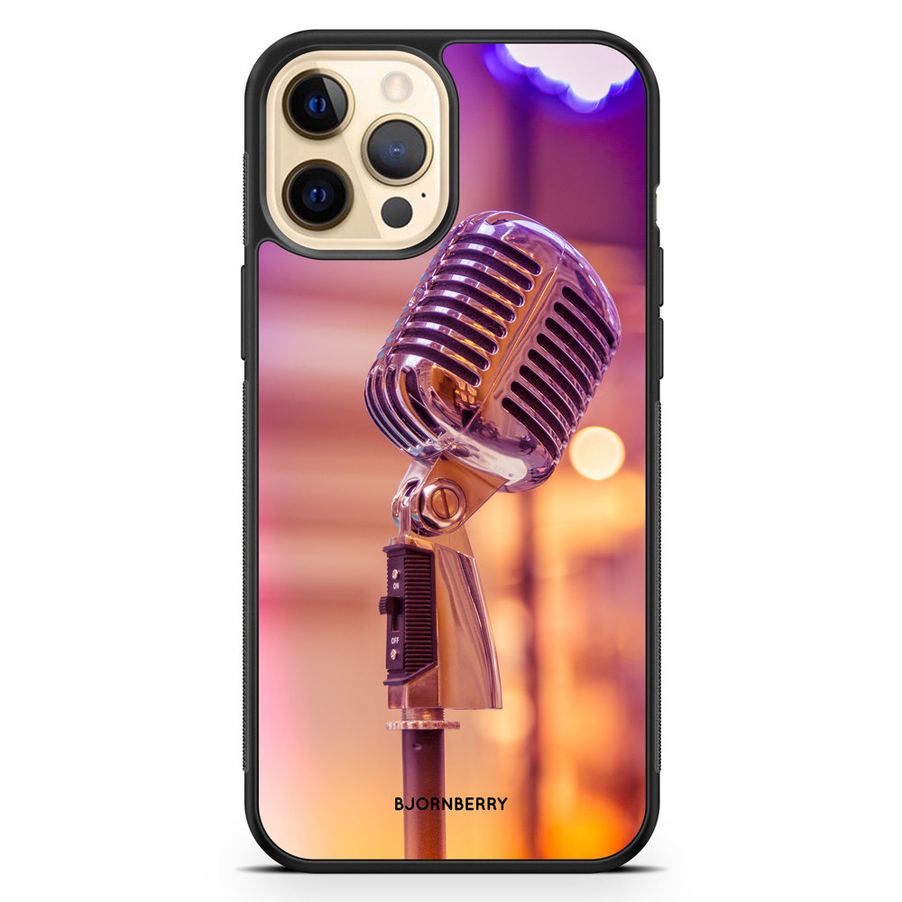 iPhone 12 Pro Max Case - Old Microphone
