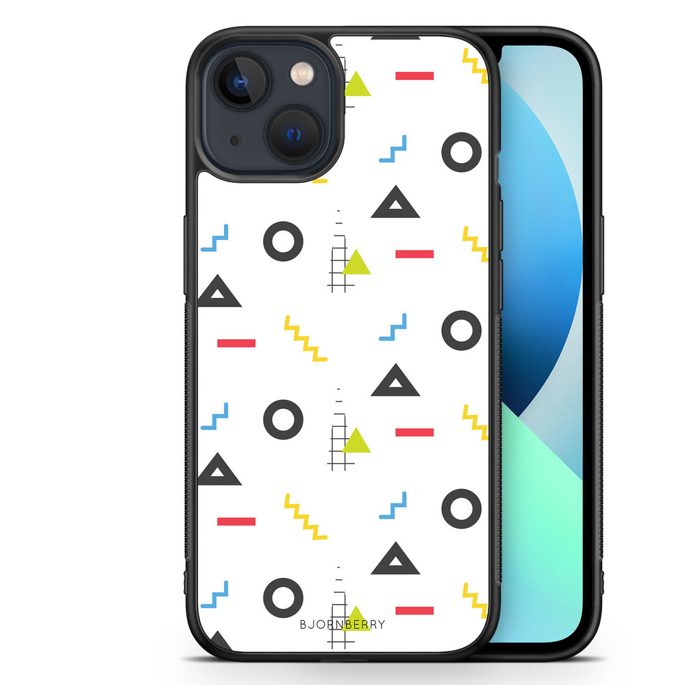 iPhone 13 Mini Case - 80s Pattern