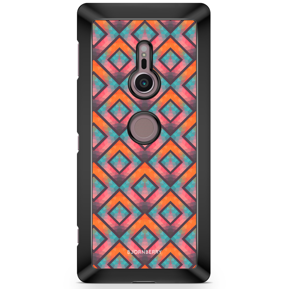 Sony Xperia XZ2 Case  - Retro Squares