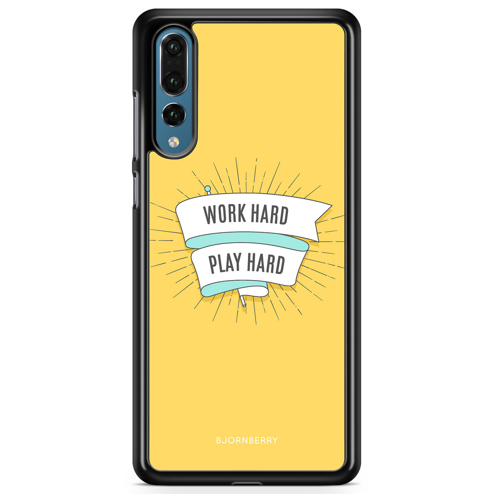 Huawei P20 Pro Case - Work hard play hard