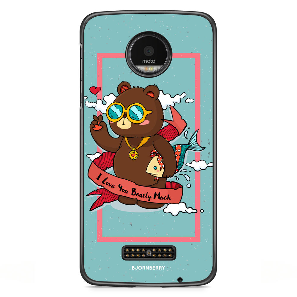 Moto Z2 Play Case - Bear Love