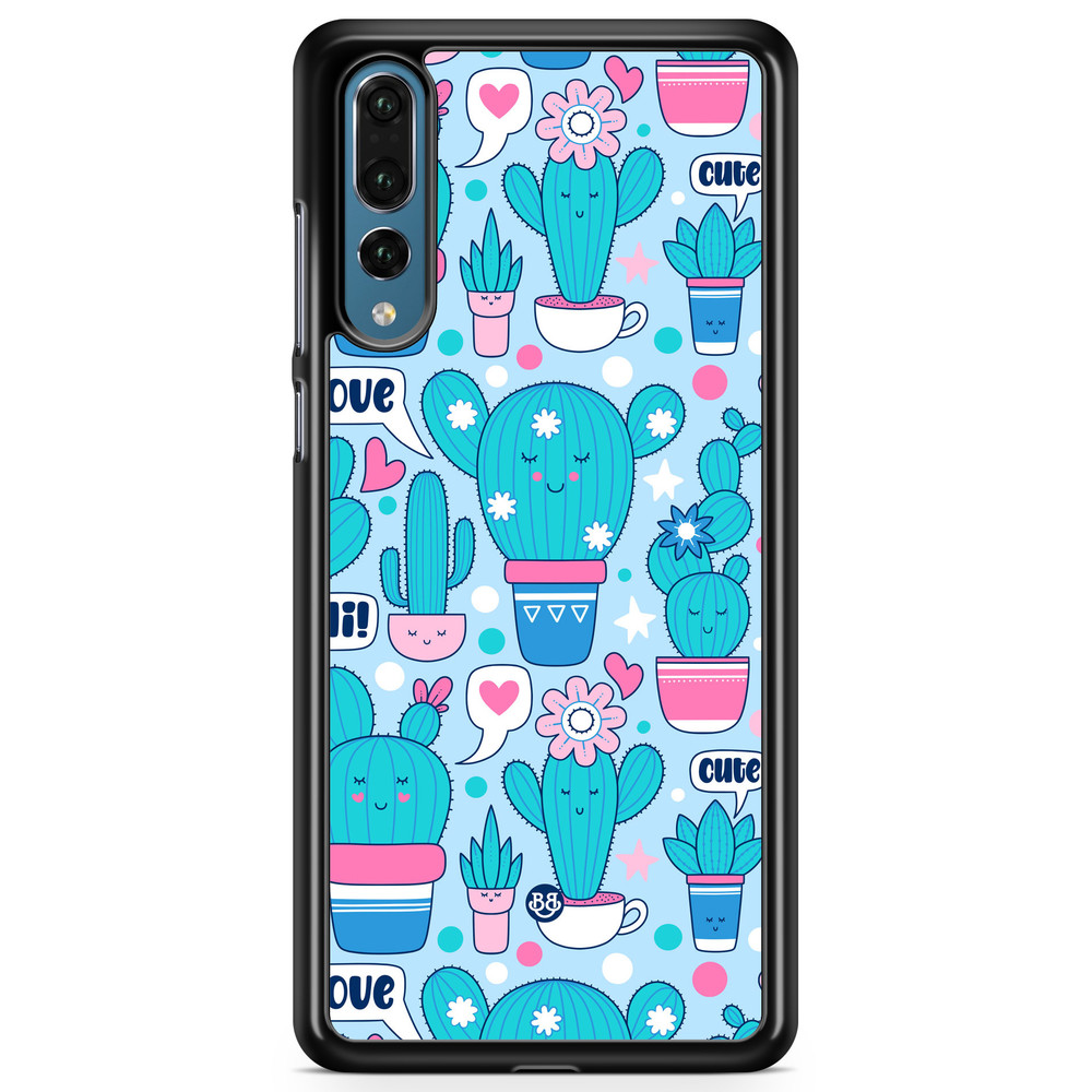Huawei P20 Pro Skal - Söta Kaktusar