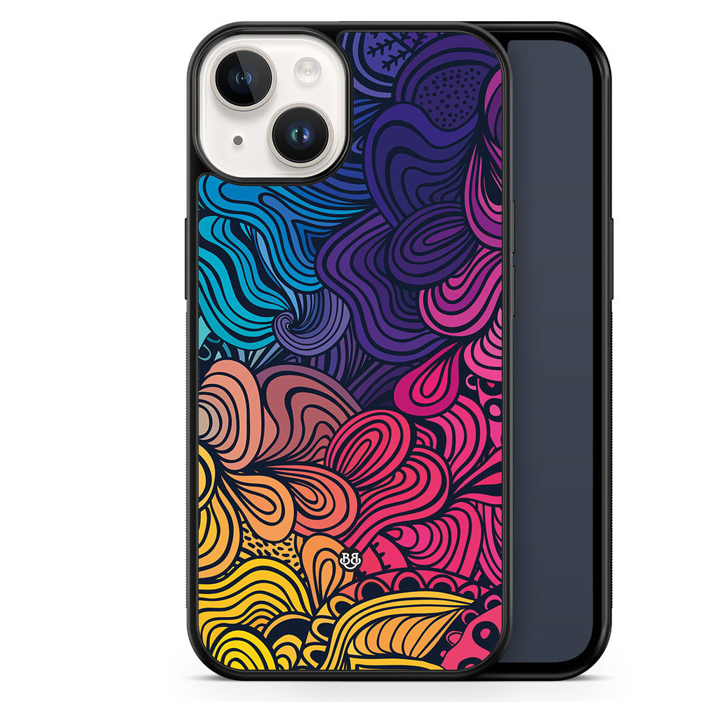 iPhone 14 Case - Retro Flowers