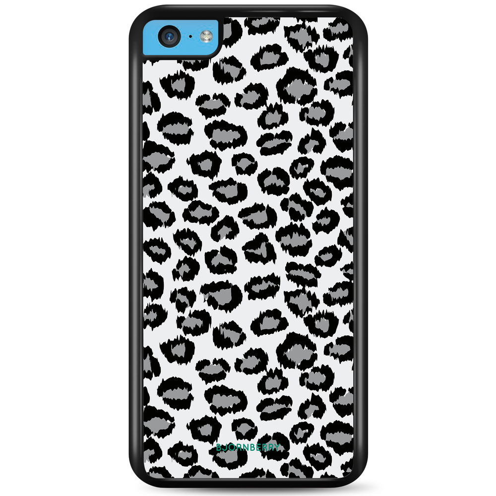 iPhone 5C Case - Gray Leopard