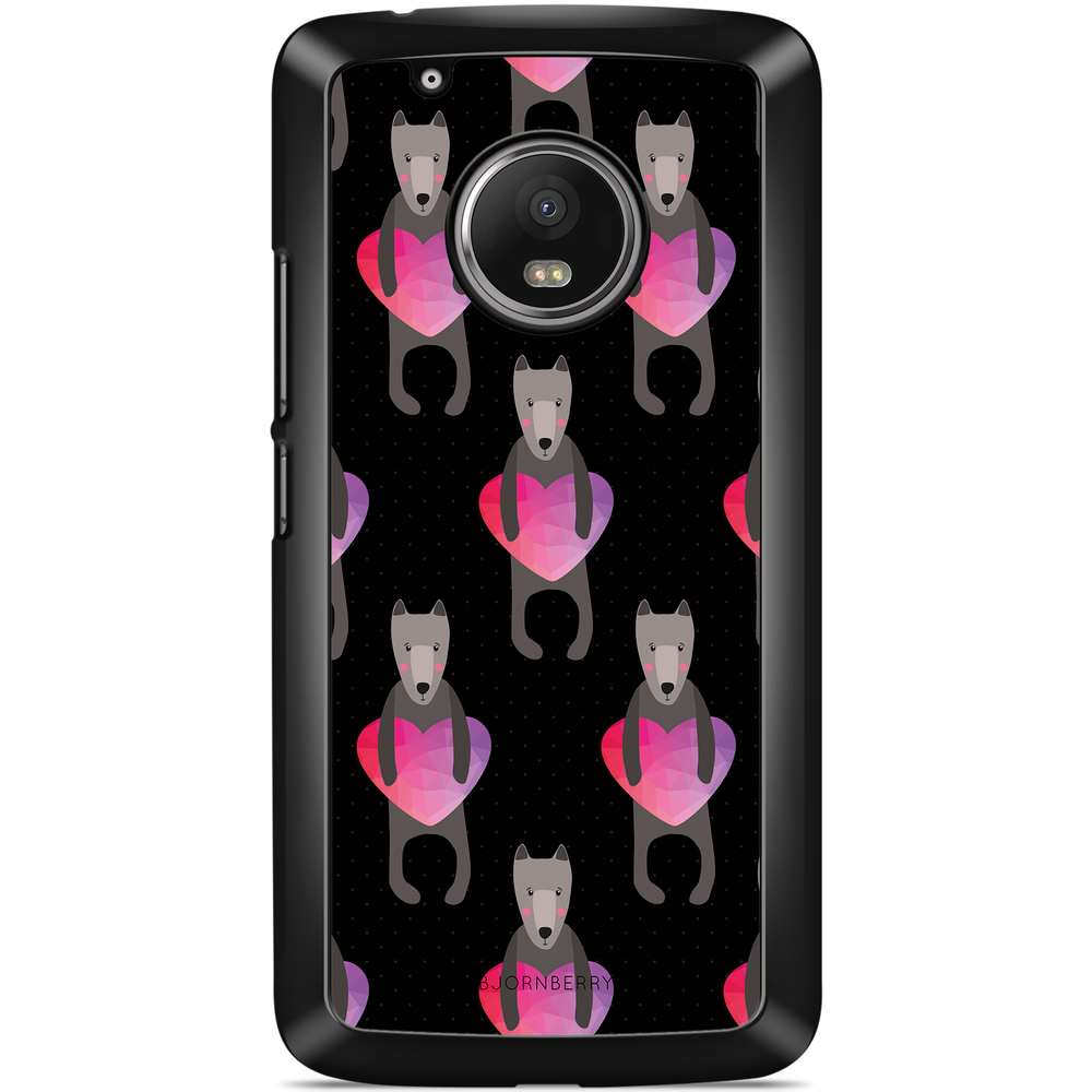 Moto G5 Plus Case - Romantic Dogs