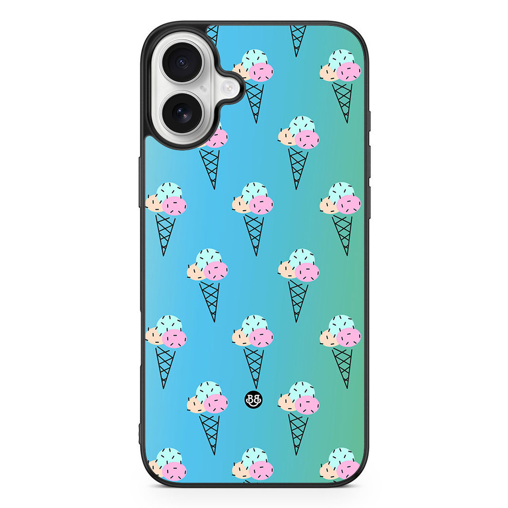 iPhone 16 Plus Case - Ice Cream Pattern