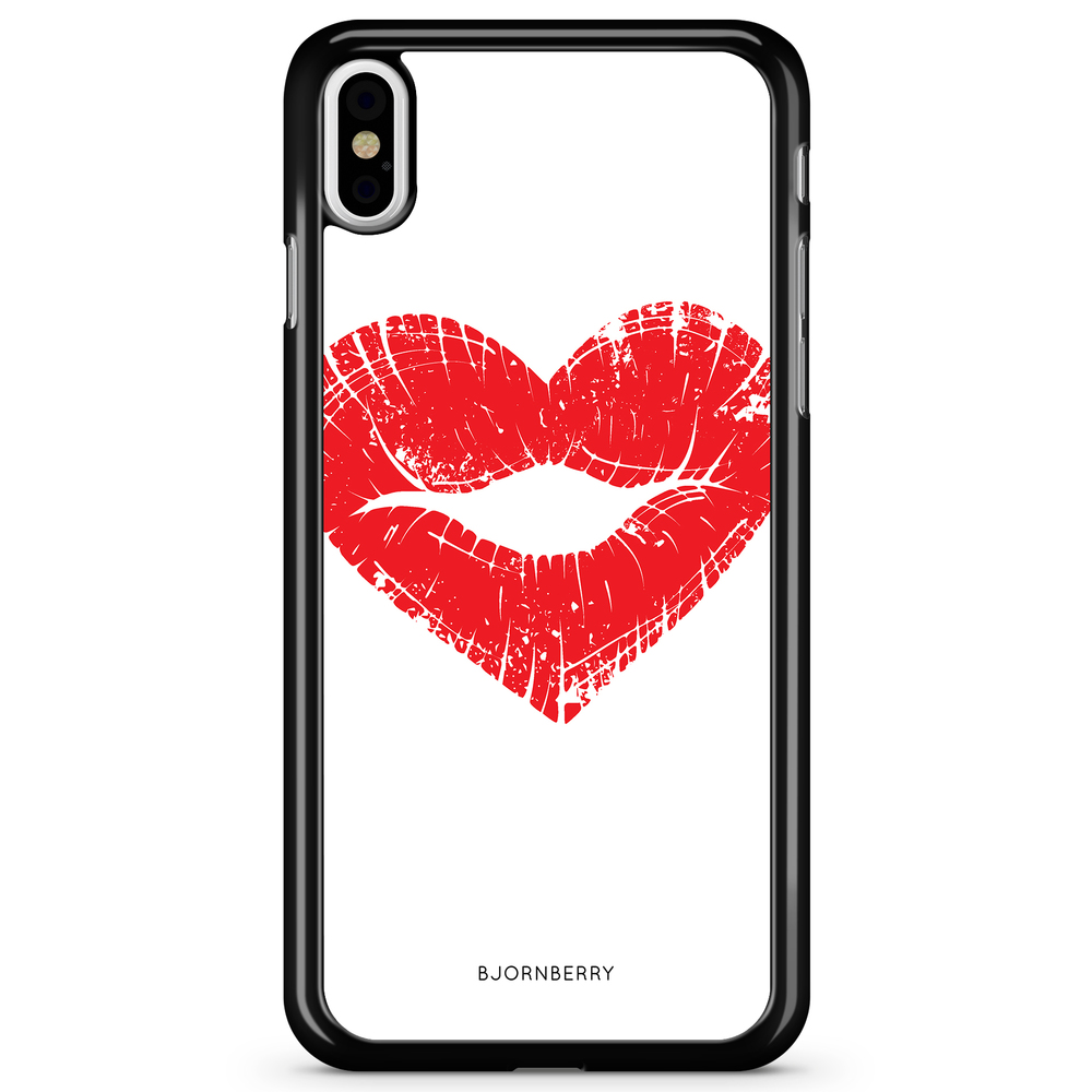 iPhone X / XS Case - Heart Lips