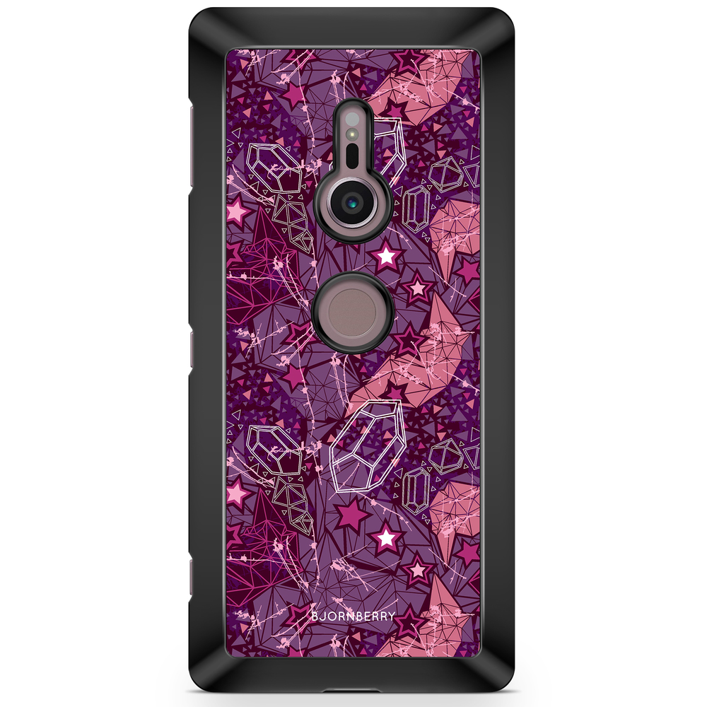 Sony Xperia XZ2 Case  - Purple Stars