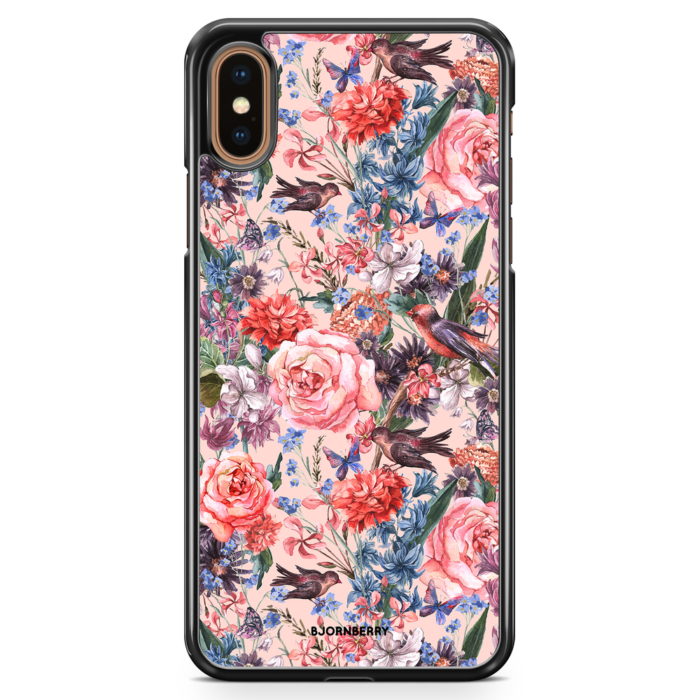 iPhone XS Max Case - Birds & Flowers