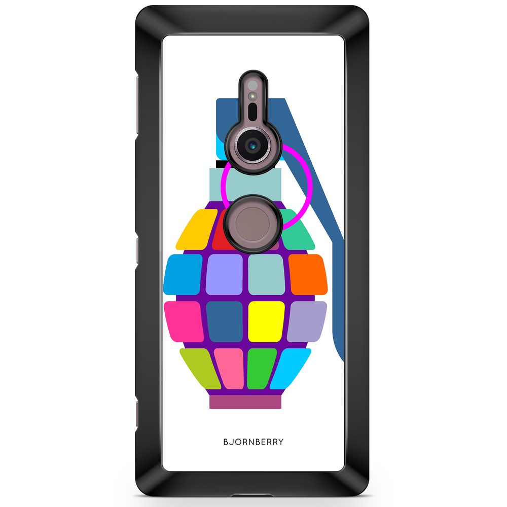 Sony Xperia XZ2 Case  - Color Hand Granade