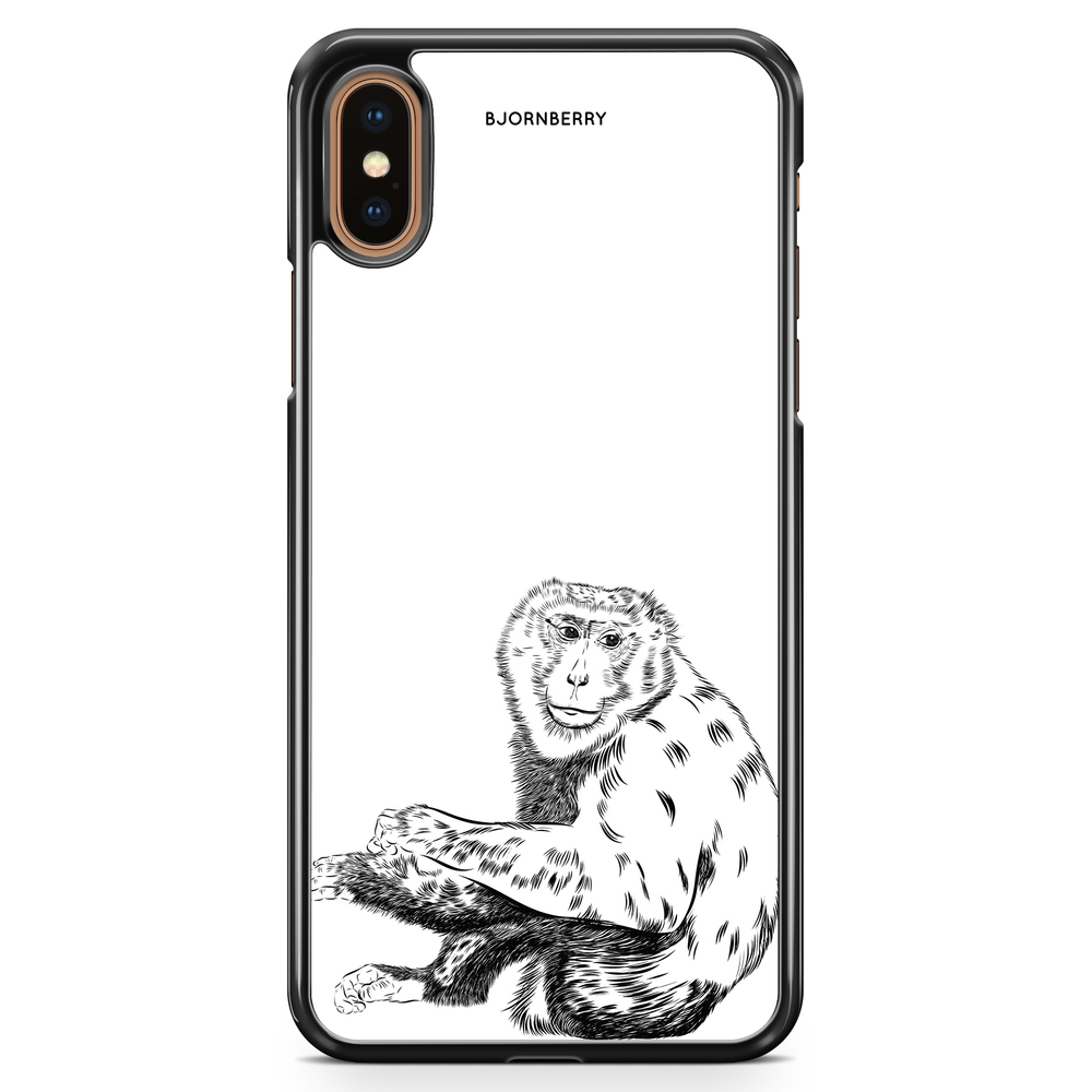 iPhone XS Max Case - Calm Monkey