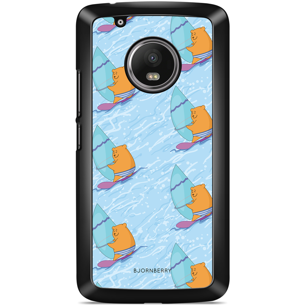 Moto G5 Plus Case - Bear Surfer