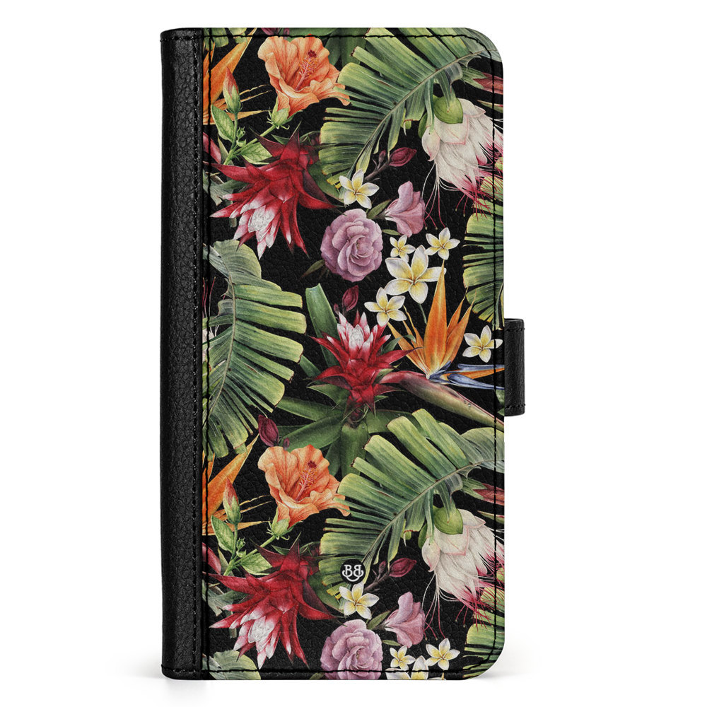 Doro 8050 Wallet Case - Tropical Floral