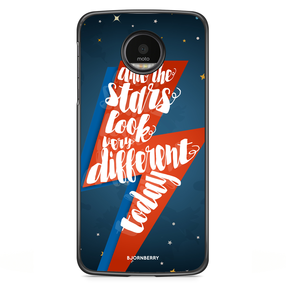 Motorola Moto G5S Plus Case - Bowie text