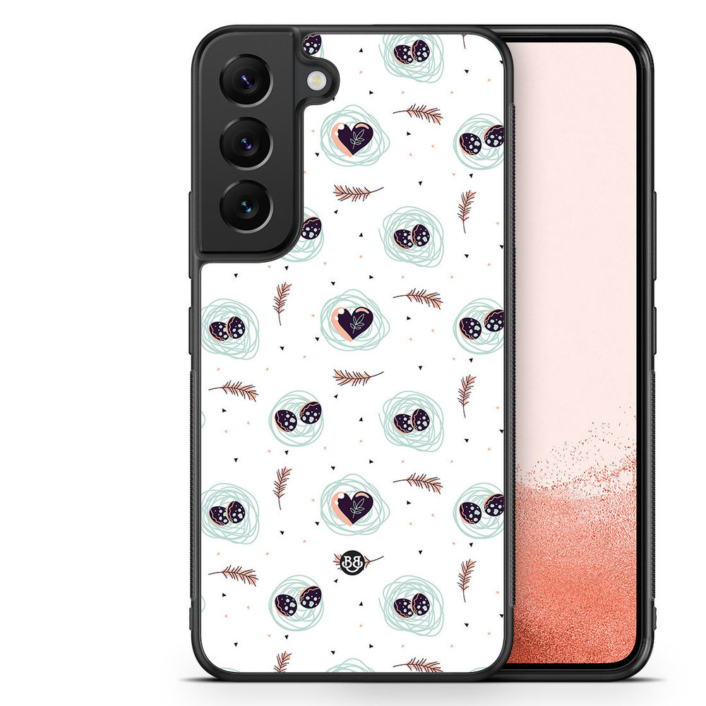 Samsung Galaxy S23 Plus 5G Case - Eggs and Hearts