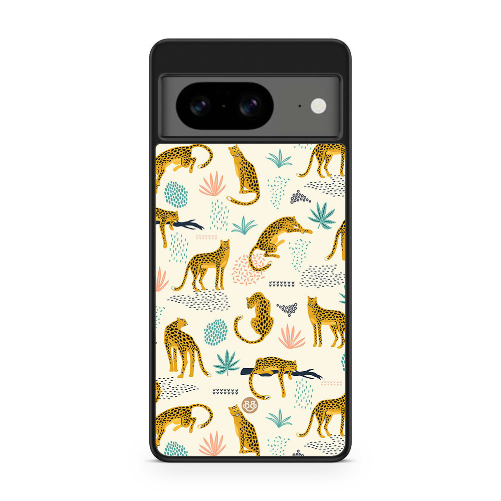 Google Pixel 8 Case - Tropic Leopards