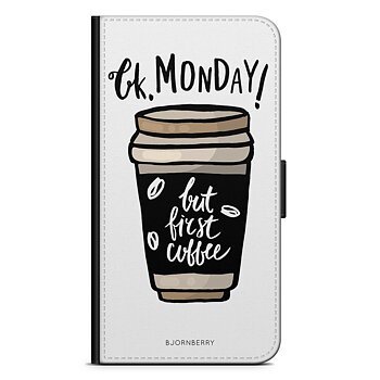 Sony Xperia XZ1 Wallet Case - But First Coffee