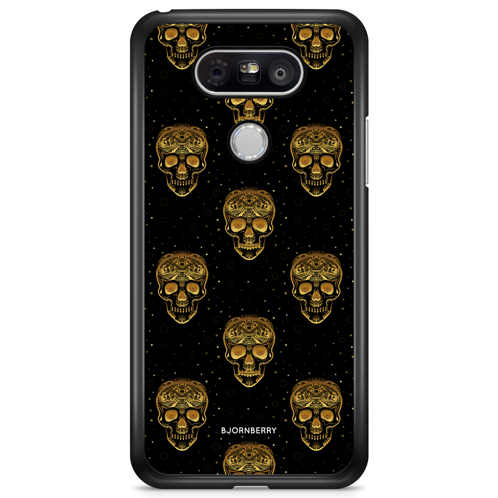 LG G5 Case - Gold Skulls