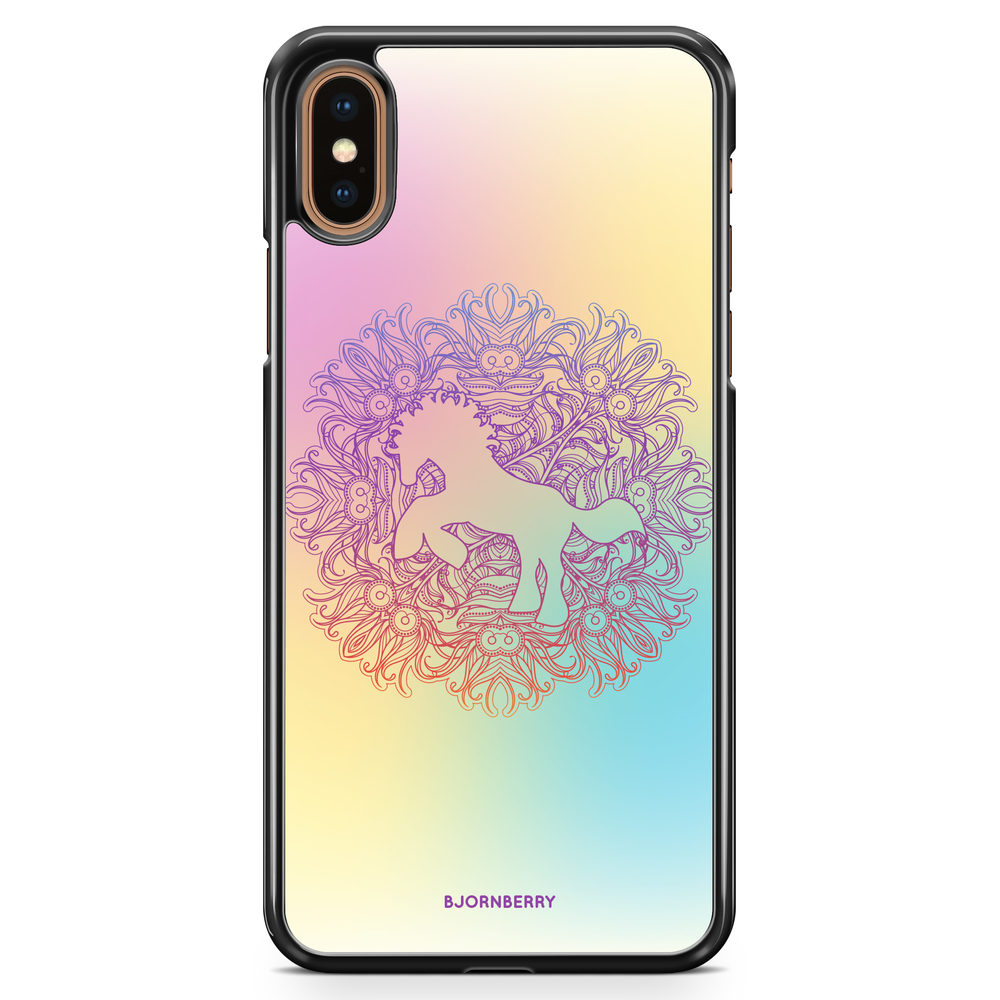 iPhone XS Max Case - Rainbow Unicorn