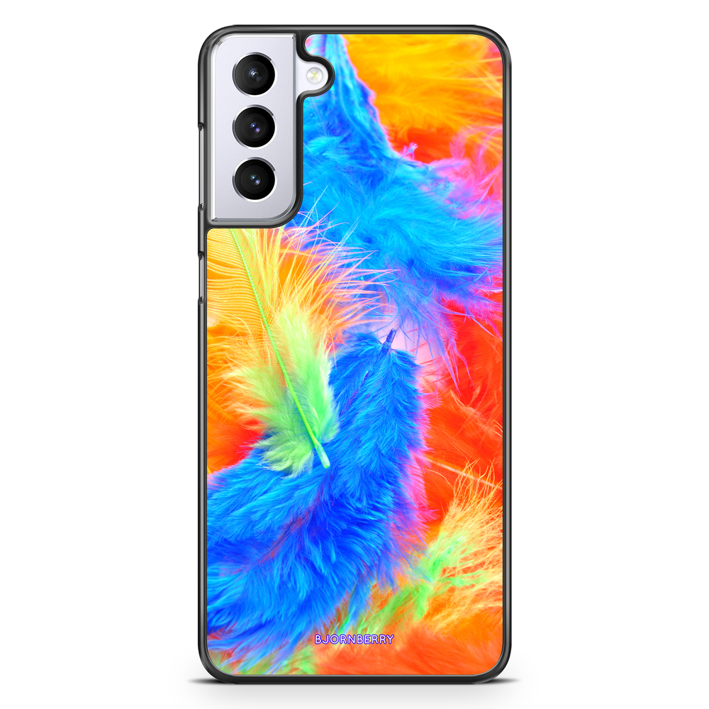Samsung Galaxy S21 Plus Case - Easter Feathers