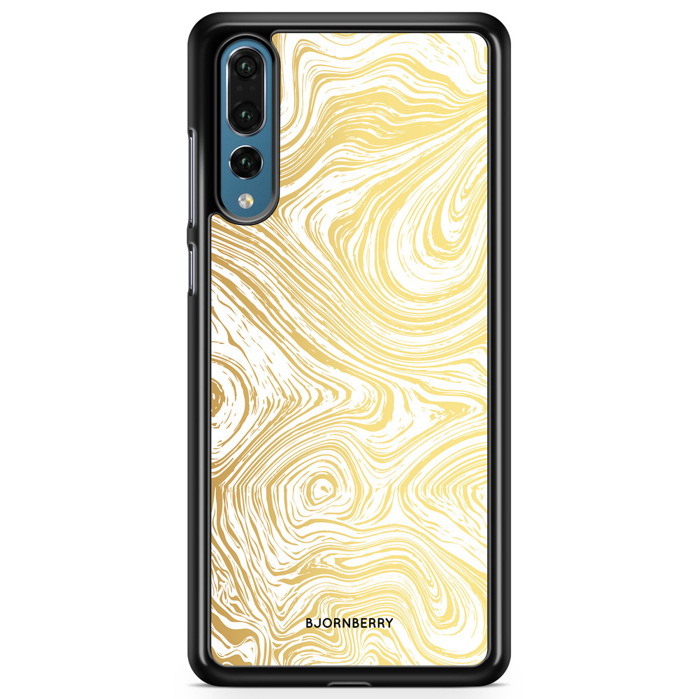 Huawei P20 Pro Case - Gold Marble