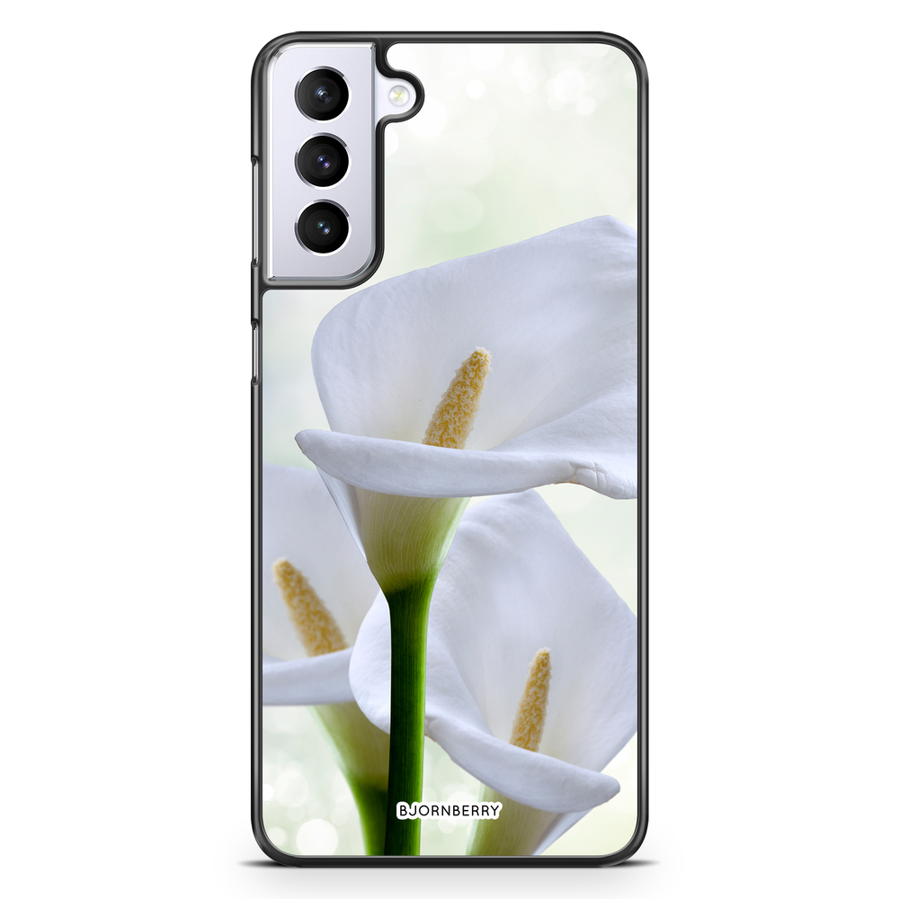 Samsung Galaxy S21 Plus Case - White flower